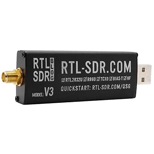 RTL-SDR Blog V3 Software Defined Radio Receiver with Dipole Antenna Kit | 500 kHz - 1.7 GHz Tuning Range thumbnail 2