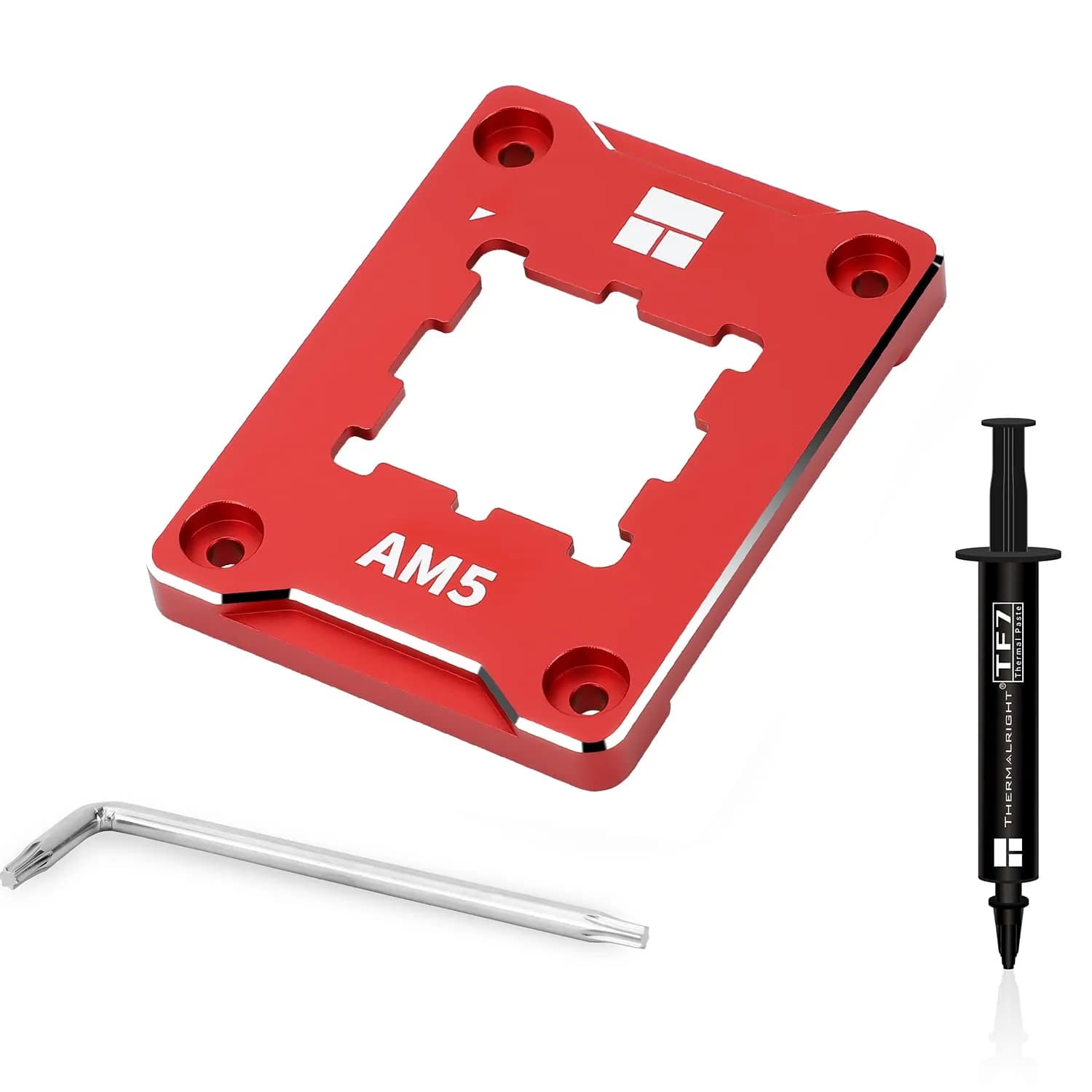 Thermalright ASF-RED AM5 CPU Holder | Corrective Anti-Bending Fixing Frame for AMD AM5 Socket - main product image