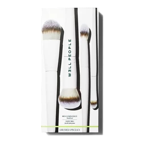 Well People Bio Complexion Brush Set | Vegan Cruelty-Free Makeup Brushes for All Face Products thumbnail 2
