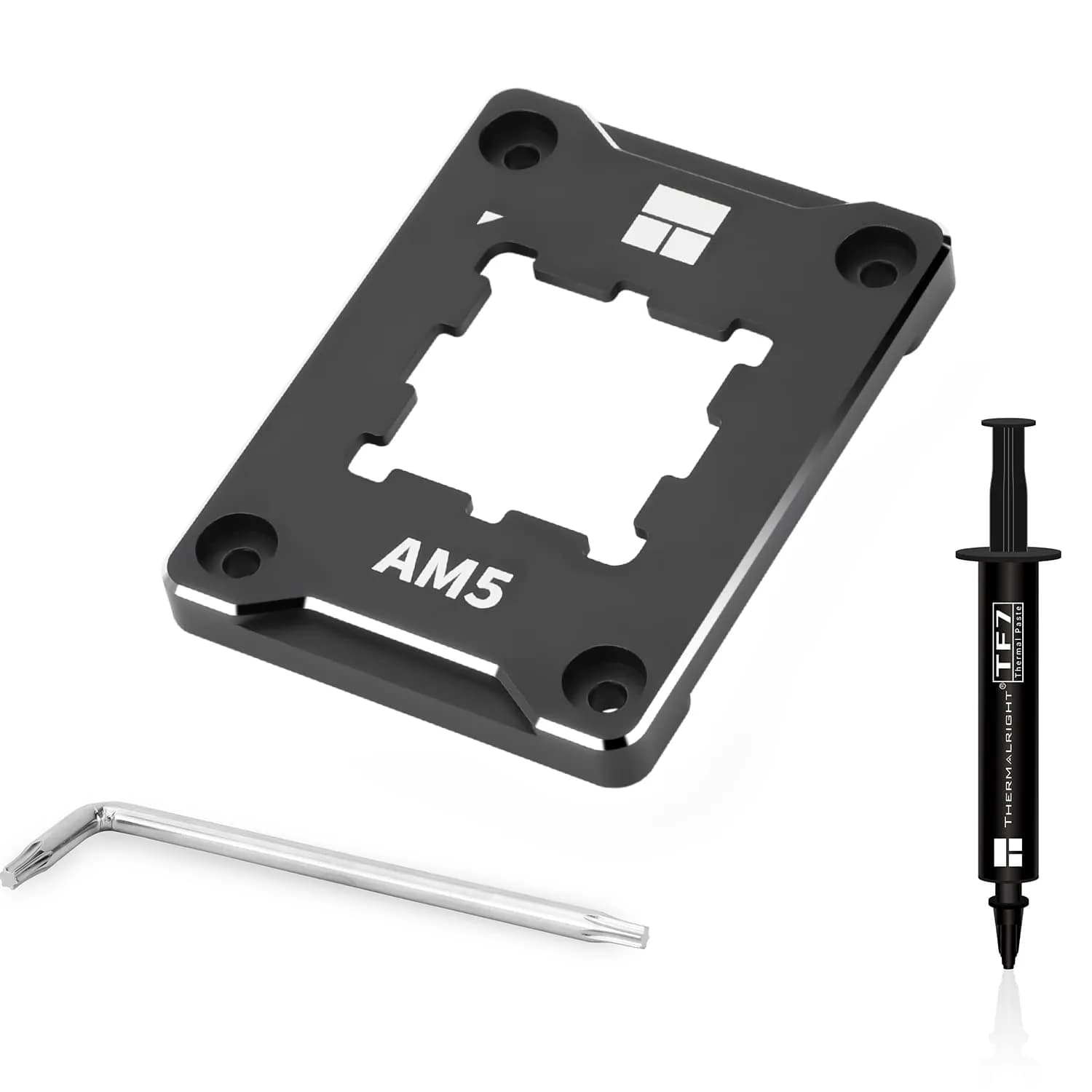 Thermalright ASF-Black AM5 CPU Holder 6mm Thickness | Corrective Anti-Bending Fixing Frame - main product image