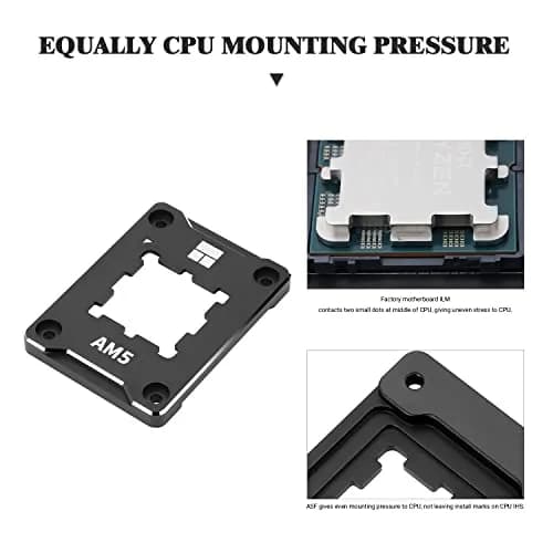 Thermalright ASF-Black AM5 CPU Holder 6mm Thickness | Corrective Anti-Bending Fixing Frame thumbnail 5