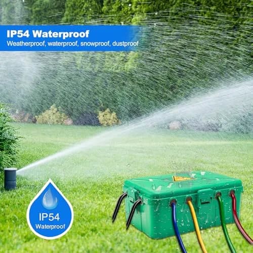 Hrensaw Large Outdoor Electrical Box 34.3cm x 23.7cm x 13.5cm (13.5" x 8.5" x 5.3") | IP54 Waterproof Outdoor Outlet Covers for India thumbnail 5
