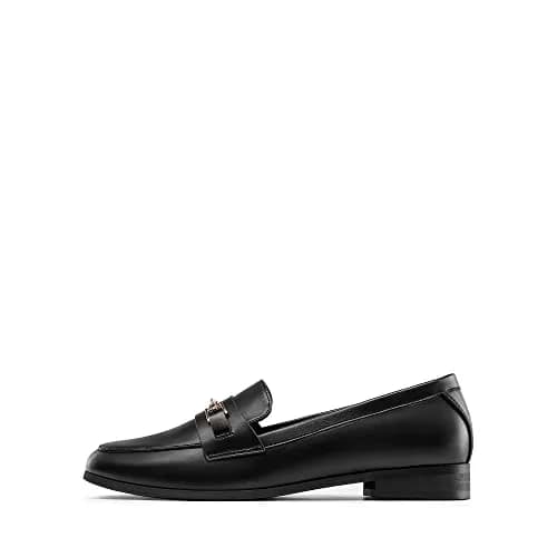 DREAM PAIRS Women Loafers Comfortable Dressy Shoes in Black-PU 9.5 | Elegant & Supportive thumbnail 5