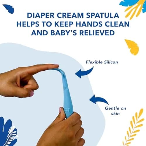 Triple Paste Diaper Rash Cream & Baby Spatula Bundle, 227 g (8 oz) | Pediatrician-Recommended Skin Protectant thumbnail 3