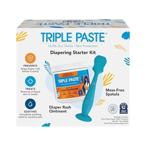 Triple Paste Diaper Rash Cream 16 oz (454 g) | Pediatrician-Recommended Skin Protectant thumbnail 1