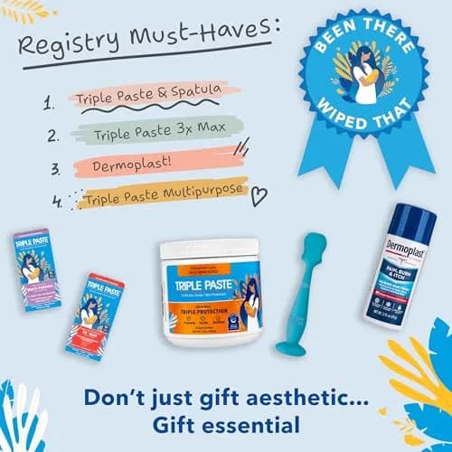 Triple Paste Diaper Rash Cream 16 oz (454 g) | Pediatrician-Recommended Skin Protectant thumbnail 4