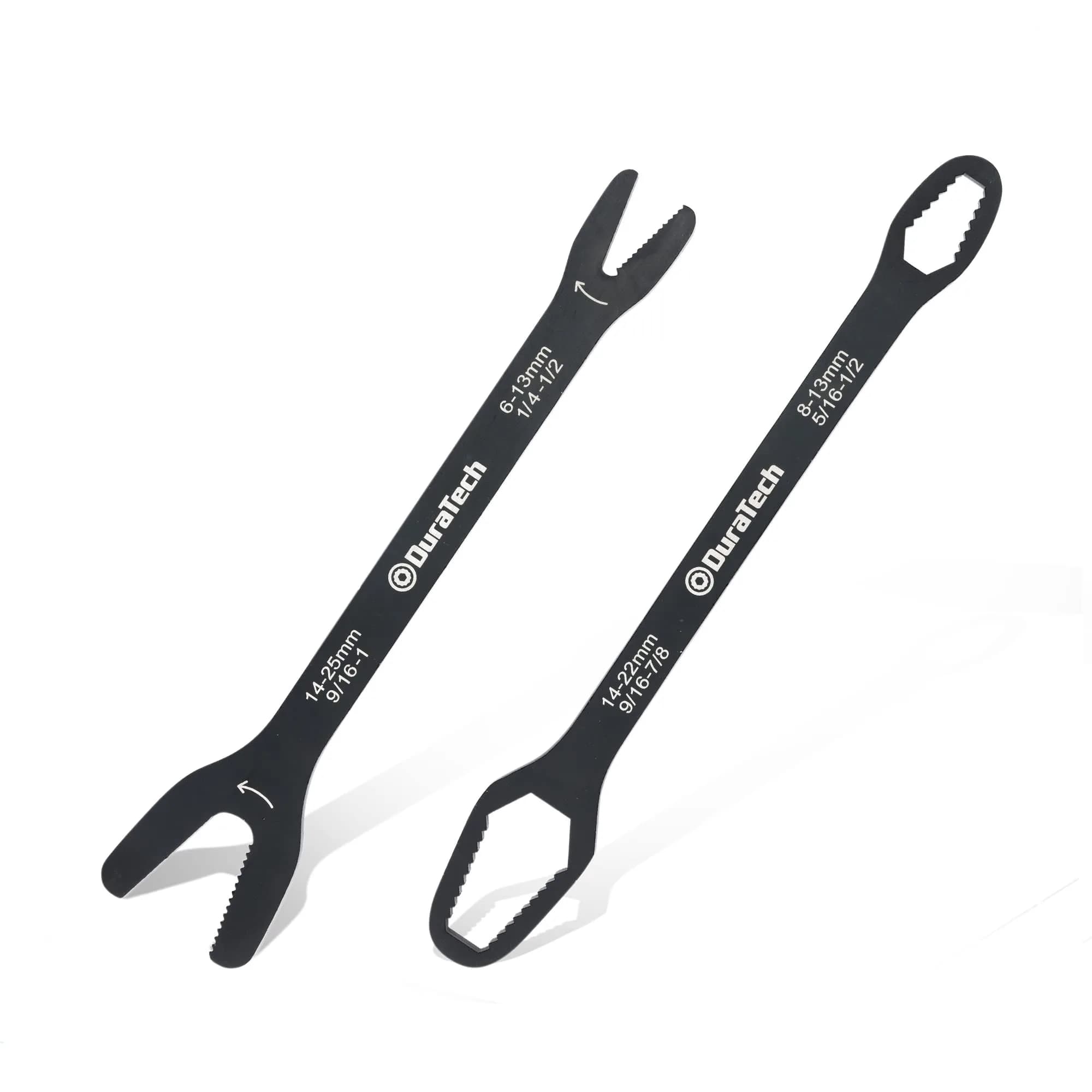 DURATECH Universal Wrench Set, SAE & Metric, 38 Sizes, 12 in Long | Corrosion-Resistant Carbon Steel - main product image