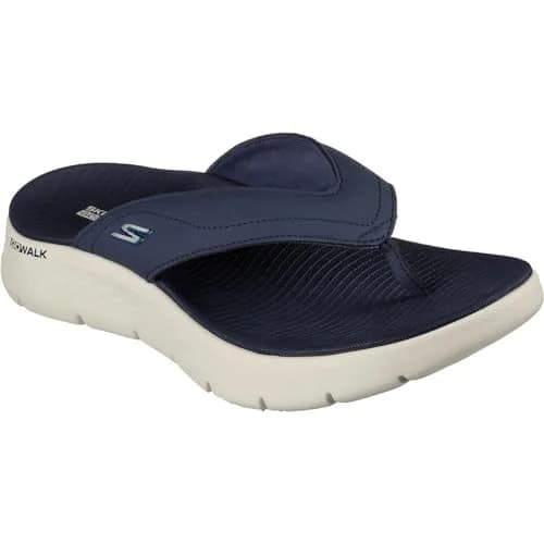 Skechers On The Go Mens Go Walk Flex Sandal - Vallejo Navy 10 | Ultra Comfort & Flexibility thumbnail 1
