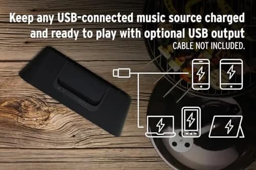 Klipsch Groove XXL Portable Bluetooth Speaker 17" Black | Deep Bass & 22H Playtime thumbnail 6