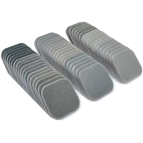 HDongany Sanding Blocks 54 Pack, 9 Grits 320-3500, 2" x 2" Soft Touch Sanding Sponge Pads | For Woodworking, Furniture Polishing, Metal Derusting thumbnail 7