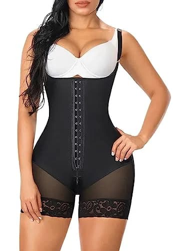 YIANNA Fajas Colombianas Shapewear for Women Tummy Control Body Shaper | Postpartum & Post Surgery Compression Garment thumbnail 1
