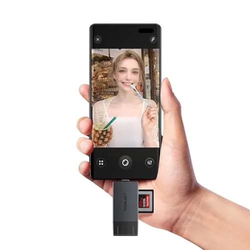 TREBLEET CFexpress Type B Card Reader USB 3.2 10Gbps Up to 900MB/s | High-Speed OTG Adapter for Cameras & Devices thumbnail 5