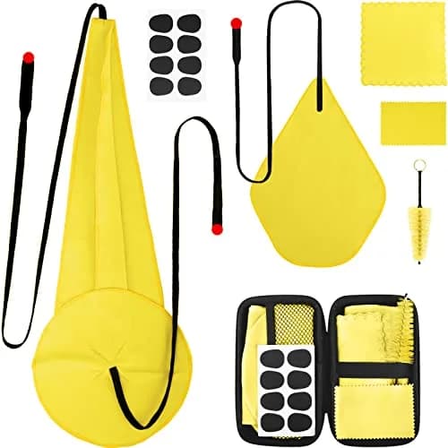 Eison Yellow Brass & Woodwind Instrument Cleaning Kit 8pcs | Sax & Clarinet Care thumbnail 1