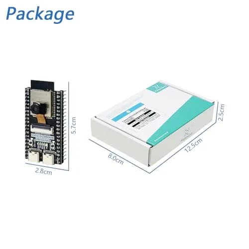 Freenove ESP32-S3 CAM Board with Camera & 1GB Memory Card | Dual-Core 240MHz Microcontroller, Wi-Fi, Bluetooth 5, Python C Code thumbnail 6