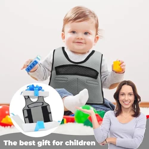 oboist Weighted Vest for Kids Including 6 Removable Weights | Comfort & Adjustable Fit (70-120 chars) thumbnail 7