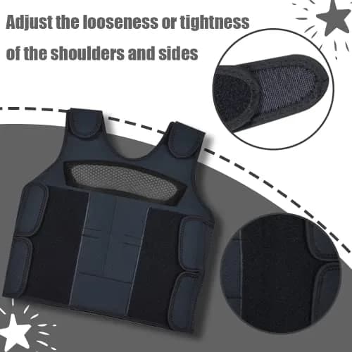 oboist Weighted Vest for Kids Including 6 Removable Weights Small | Sensory & OT Aid thumbnail 3