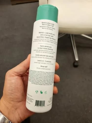 REVIV3 PROCARE Mend Hair Repair Mask - Keratin, Color Safe, 12oz | Deep Repair & Nourishment for All Hair Types thumbnail 7