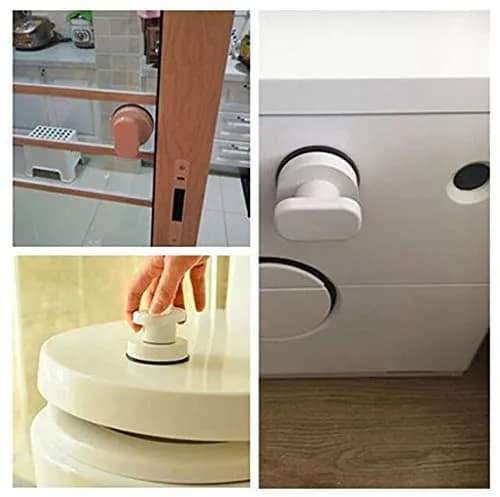 YIDELAI Suction Cup Door Handle for Glass Doors & Cabinets 19.4cm (7.6") | Easy Install No-Drill Grip thumbnail 5