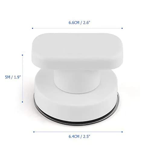 YIDELAI Suction Cup Door Handle for Glass Doors & Cabinets 19.4cm (7.6") | Easy Install No-Drill Grip thumbnail 2