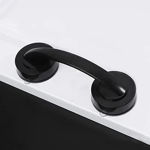 YIDELAI Suction Cup Door Handle for Glass Doors & Cabinets 194mm (7.6 inches) Black thumbnail 1