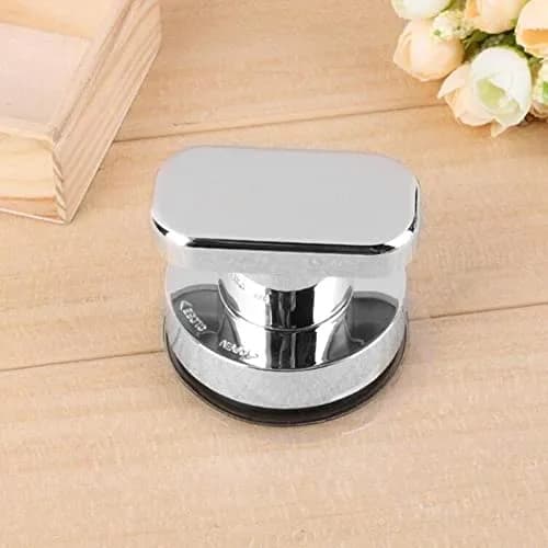 YIDELAI Suction Cup Door Handle with Locking Mechanism for Glass Doors, Cabinets, and Sliding Doors | 19.4cm (7.6 inches) Silver thumbnail 7
