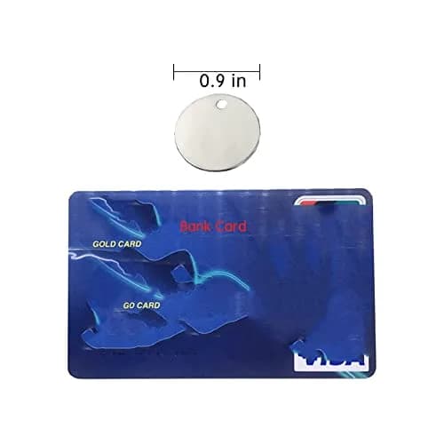 Wzttdm Stainless Steel Numbered Tags, Round Metal Key Tags with Rings (1-30) | Durable, Corrosion-Resistant ID Tags for Office & Home thumbnail 5