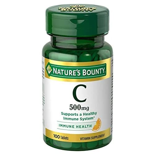 Nature's Bounty Vitamin C 500 mg Tablets 300 Count (Pack of 3) | Immune Support with Antioxidant Benefits thumbnail 1