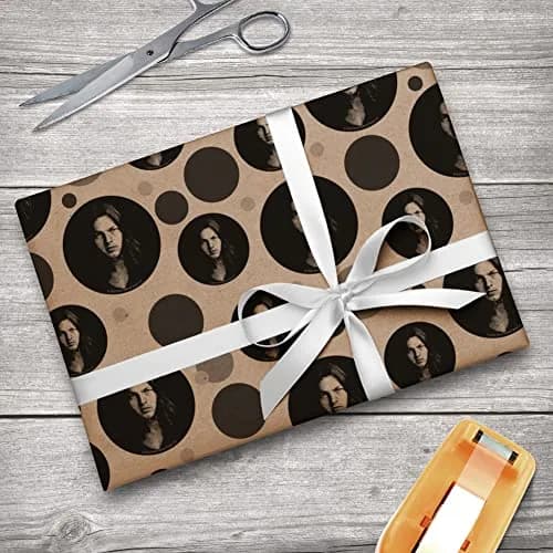 GRAPHICS & MORE David Gilmour Portrait Premium Kraft Gift Wrap Wrapping Paper Roll | Eye-Catching 36" x 72" Kraft Paper for Gifts thumbnail 4