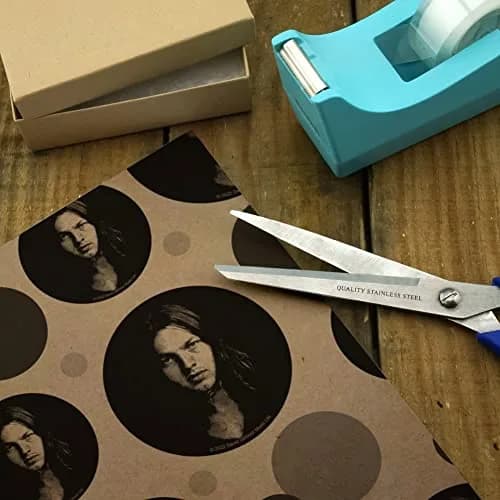 GRAPHICS & MORE David Gilmour Portrait Premium Kraft Gift Wrap Wrapping Paper Roll | Eye-Catching 36" x 72" Kraft Paper for Gifts thumbnail 3