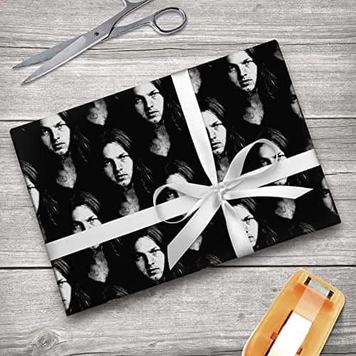GRAPHICS & MORE David Gilmour Portrait Gift Wrap Wrapping Paper Rolls | Vibrant 30" x 72" | Official Pink Floyd Design thumbnail 6