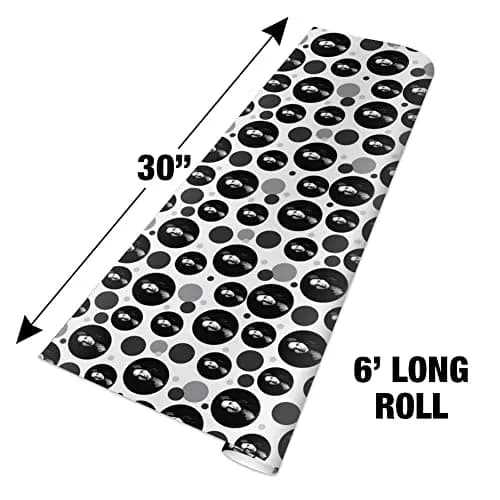 GRAPHICS & MORE David Gilmour Portrait Gift Wrap Wrapping Paper Roll | Vibrant, Official Pink Floyd Design, 76cm x 183cm thumbnail 6