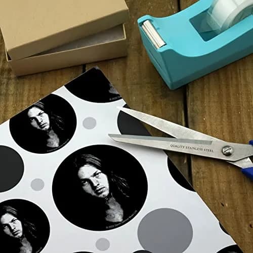 GRAPHICS & MORE David Gilmour Portrait Gift Wrap Wrapping Paper Roll | Vibrant, Official Pink Floyd Design, 76cm x 183cm thumbnail 3