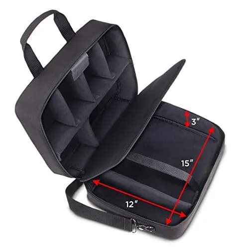 USA Gear Carrying Case for OLED Steam Deck & Gaming Accessories | Customizable Interior, Durable Nylon, Travel-Ready (120 chars) thumbnail 7