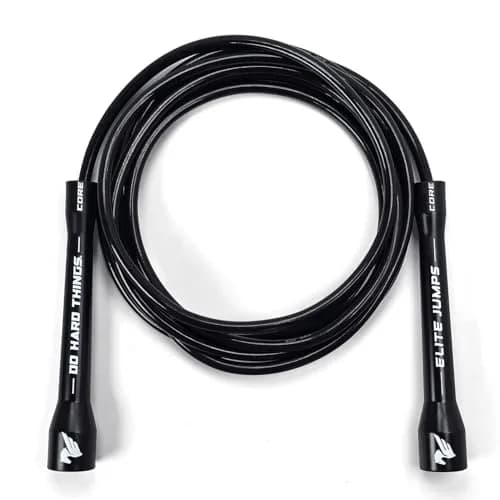 EliteSRS Jump Rope 6mm PVC Adjustable | Heavy Resistance for Cardio & Fitness thumbnail 1