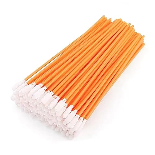 AAwipes Foam Swabs 160 mm (6.3") Round Head, 100 pcs | Lint-Free Cleaning for Electronics & Printers thumbnail 1