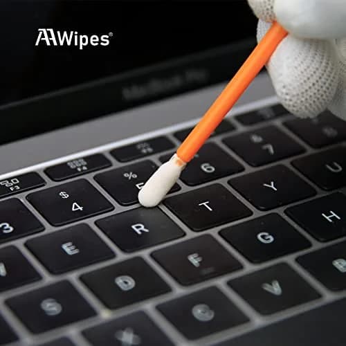 AAwipes Foam Swabs 10.5 cm (4.13") Round Head, 100 Count | Lint-Free Cleaning for Electronics & Printers thumbnail 5