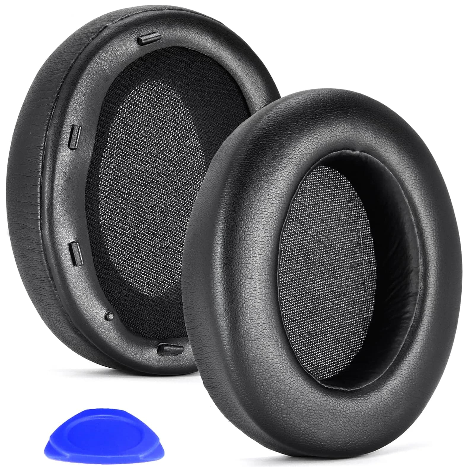 Defean Black Earpads for Sony WH-XB910 XB910N | Replacement Headphone Cushions