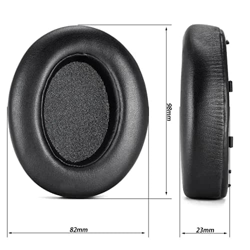 Defean Black Earpads for Sony WH-XB910 XB910N | Replacement Headphone Cushions thumbnail 4