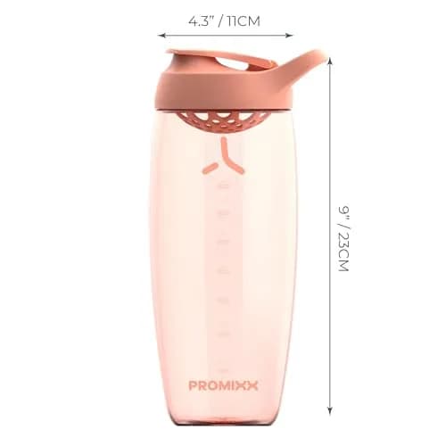 PROMIXX Pursuit 950ml (32 oz) Shaker Bottle | Silent Mixer, Leak-Proof Lid, BPA-Free ECOZEN thumbnail 4
