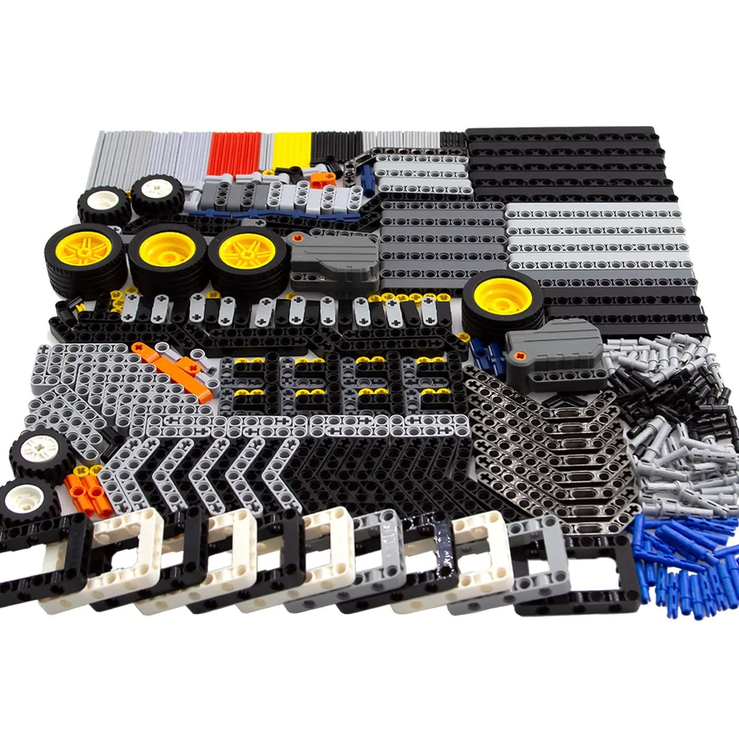 ASTEM Technic Parts Group EV3 Replacement Building Block Parts 413pcs (0.62 kg) | STEM Educational Toy for Kids - main product image