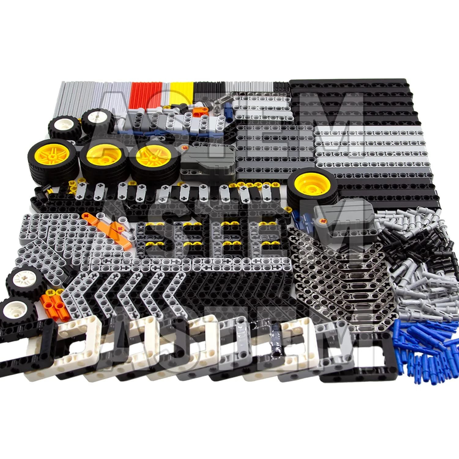 ASTEM Technic Parts Group EV3 Replacement Building Block Parts 413pcs (0.62 kg) | STEM Educational Toy for Kids - view 2