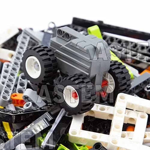ASTEM Technic Parts Group EV3 Replacement Building Block Parts 413pcs (0.62 kg) | STEM Educational Toy for Kids thumbnail 3