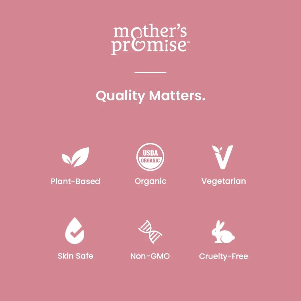 Mother's Promise Organic Nipple Butter for Breastfeeding Mothers - Lanolin-Free Soothing Balm, 2 Fl Oz (Pack of 1) - view 7