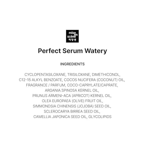 Mise En Scene Perfect Serum Watery Hair Oil 80ml (2.70 Fl Oz) | Lightweight Hydration for Fine, Oily Hair thumbnail 7
