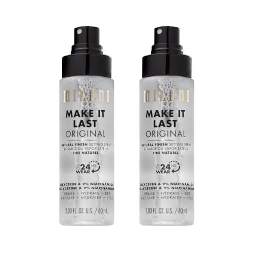 Milani Make It Last Original Natural Finish Setting Spray + Primer 2 Fl Oz (60ml) | 24-Hour Wear thumbnail 1
