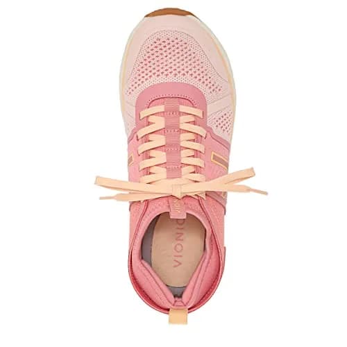 Vionic Women's Captivate Oxford Walking Shoes Smoked Salmon Knit 1.87" Heel | APMA Recommended Arch Support thumbnail 3