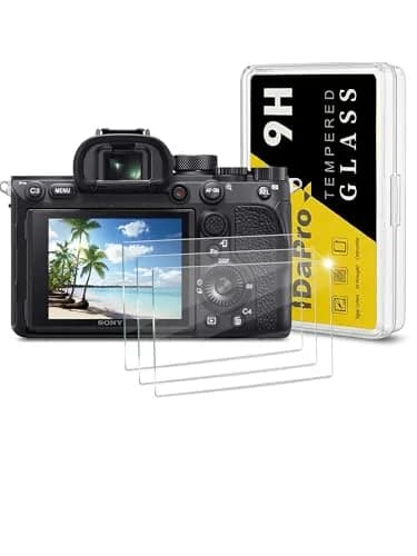 iDaPro Screen Protector for Sony Alpha A7R VI/A7R V/A7V, 9H Glass | Scratch & Drop Resistant, Ultra Thin thumbnail 1