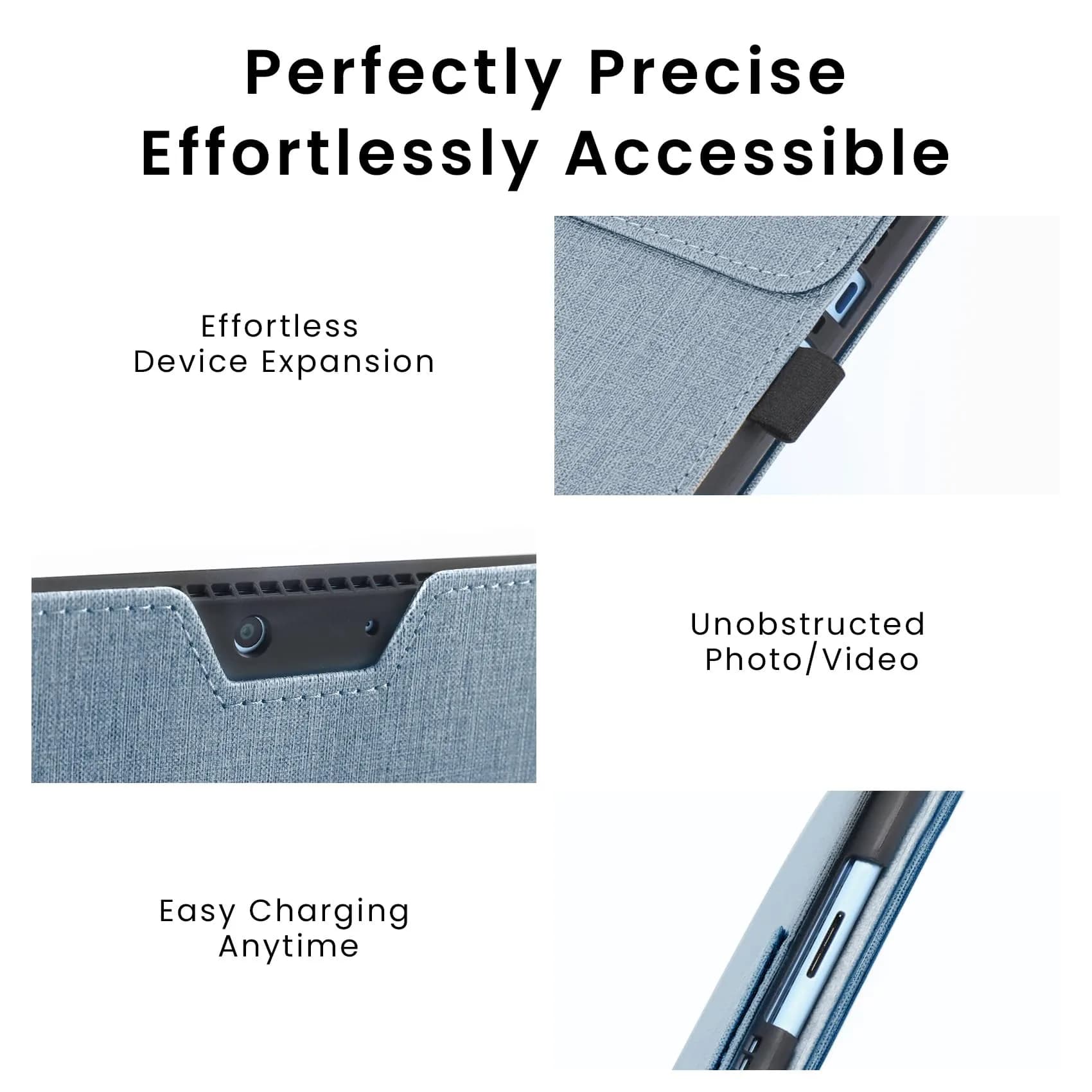 Omnpak Case for 13 inch Microsoft Surface Pro 11/10/9, Multi-Angle Stand | Shockproof Protective Cover - view 8