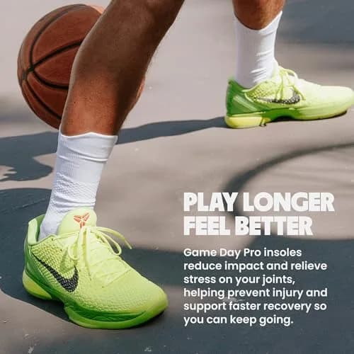 MOVE Game Day Pro Insole - Men's 14-14.5 / Women's 15.5-16 | High Arch Support for Athletes thumbnail 7