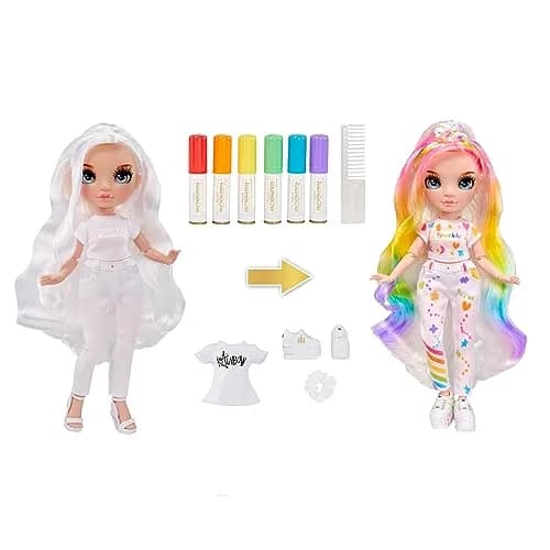 Rainbow High Color & Create Fashion DIY Doll with Washable Rainbow Markers | Inspire Creativity for Kids 4-12+ thumbnail 2